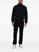 Emporio Armani Logo Cotton Zipped Sweatshirt