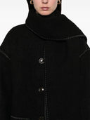 Toteme Pre Embroidered Scarf Wool Jacket