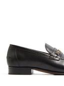 Valentino Garavani V Logo Signautre Leather Loafers