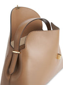 Toteme Pre T Lock Leather Shoulder Bag