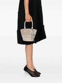 Self Portrait Suede Tote Bag
