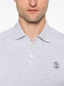 Brunello Cucinelli Logo Cotton Polo Shirt