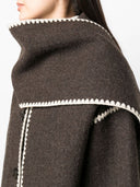 Toteme Pre Embroidered Scarf Wool Jacket