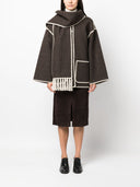 Toteme Pre Embroidered Scarf Wool Jacket