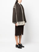 Toteme Pre Embroidered Scarf Wool Jacket
