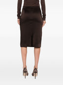 Tom Ford Satin Midi spódnica