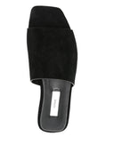 Toteme Pre Velvet Flat Sandals
