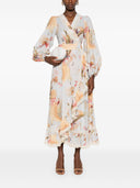Zimmermann Ascension Printed Midi Dress