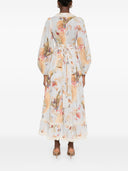 Zimmermann Ascension Printed Midi Dress