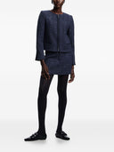 Emporio Armani Wool Blend Mini Skirt