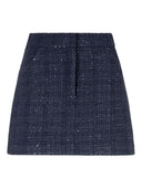 Emporio Armani Wool Blend Mini Skirt