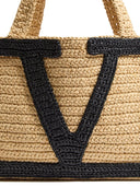 Valentino Garavani Viva Superstar Crochet Small Tote Bag