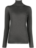 Brunello Cucinelli Cashmere and Silk Turtle Neck Pull