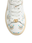 Valentino Garavani Royco lederen sneakers