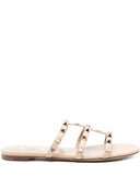 Valentino Garavani rockstud lederen platte sandalen