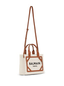 Balmain B Army Small Canvas Tote
