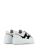 Hogan Pre H Stripes Leather Sneakers