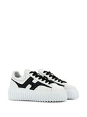 Hogan Pre H Stripes Leather Sneakers