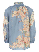 Zimmermann Cascadian Printed Blouse