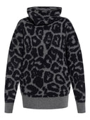 Stella Mc Cartney Wool Leopard Print Jumper
