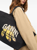 Ganni Organic Cotton XXL Tygväska