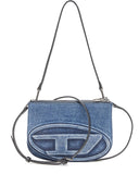 Diesel 1 Dr Twin denim schoudertas
