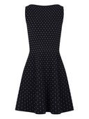 Emporio Armani Dotted Short Dress