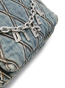 Diesel Charm średnia jeansowa torba na ramię