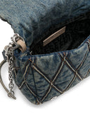 Diesel Charm średnia jeansowa torba na ramię