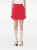 Valentino Wool And Silk Skirt