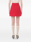 Valentino Wool And Silk Skirt
