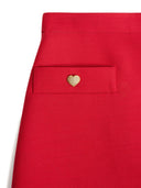 Valentino Wool And Silk Skirt