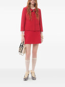 Valentino Wool And Silk Skirt