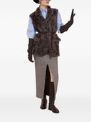 Brunello Cucinelli Wool Long Skirt