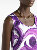 Dolce & Gabbana Maiolica Print Tank Top