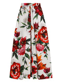Dolce & Gabbana Anemoni Print katoen Midi Rok