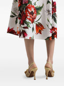 Dolce & Gabbana Anemoni Print katoen Midi Rok