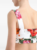 Dolce & Gabbana Flower Print Cotton Top