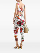Dolce & Gabbana Flower Print Cotton Top