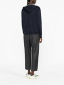 Brunello Cucinelli -katoen en zijden hoodie