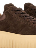 Hogan Pre H Stripes Leather Sneakers