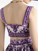 Dolce & Gabbana Maiolica Print Cotton Top