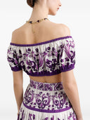 Dolce & Gabbana Maiolica Stampa in cotone