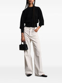 Emporio Armani Wide Leg Denim Jeans