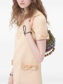 Robe courte de la laine et de la soie de Valentino