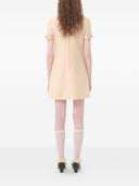 Robe courte de la laine et de la soie de Valentino