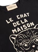 Valentino Le Chat De La Maison Cotton T Shirt