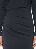 Brunello Cucinelli Wool Blend Midi Abito