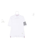 Thom Browne 4 Bar Cotton Polo Shirt