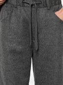 Brunello Cucinelli Wool Drawstring Trousers